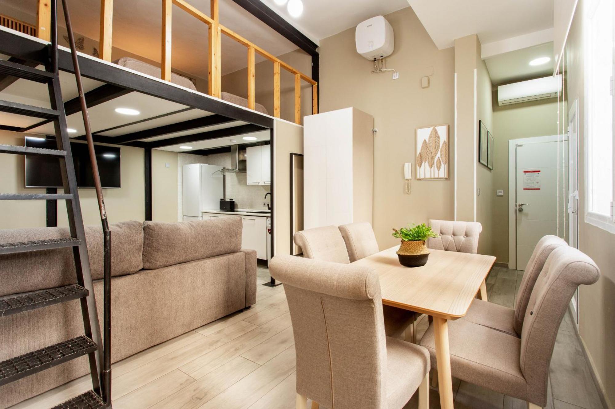 Апартаменты Tirso Loft En Мадрид Экстерьер фото